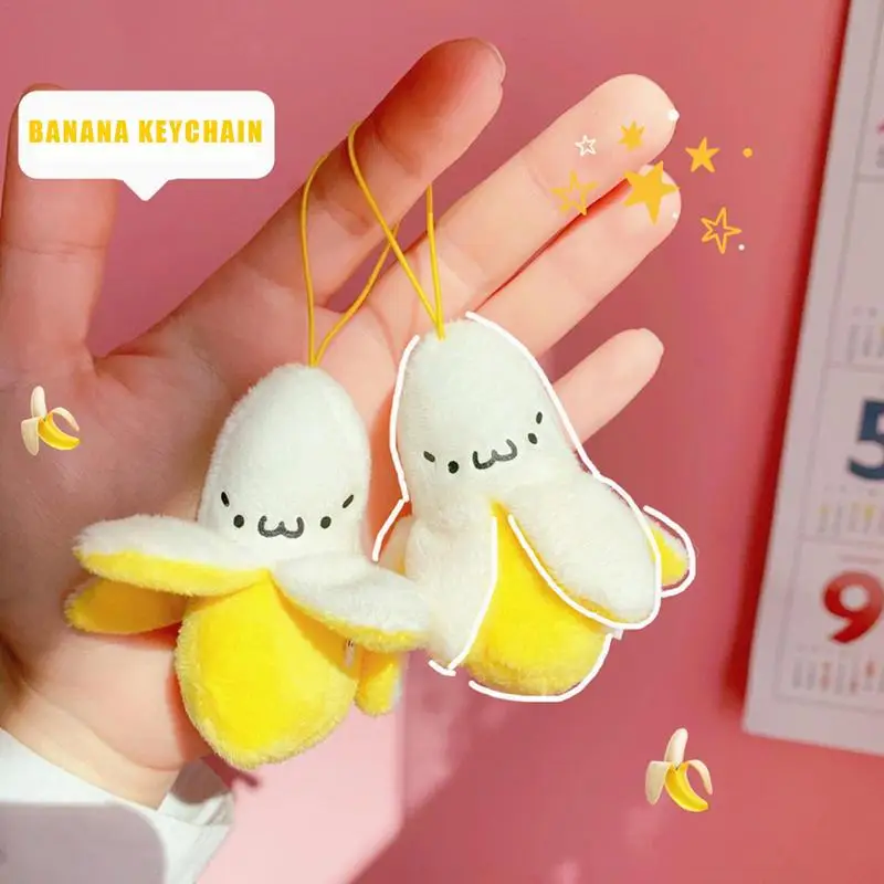 Мультяшный плюшевый банан, искусственная кожа, для женщин, мужчин, детская игрушка, кукла, брелок, сумка, автомобильный брелок, подарки 
Мультяшный плюшевый банан, искусственная кожа, для женщин, мужчин, детская игрушка, кукла, брелок, сумка, автомобильный брелок, подарки