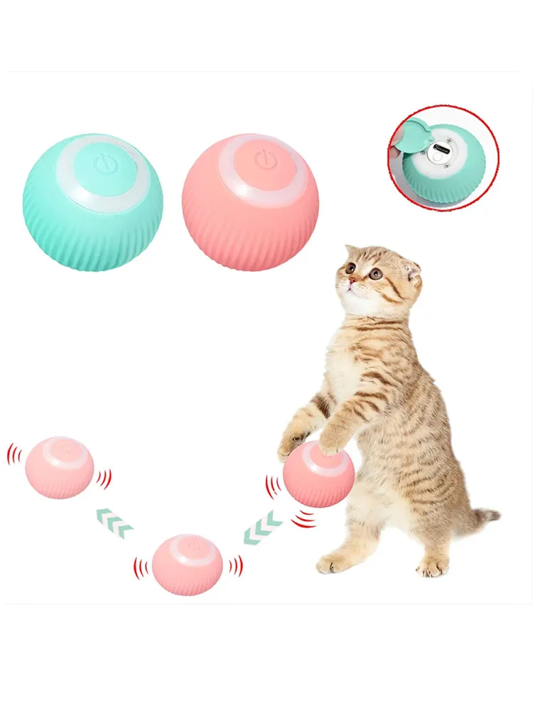 New Pet Automatic Gravity Solid Rolling Toy Ball Leisure Cats Self Entertainment Balls Fashion And Creative Pets Daily Products
New Pet Automatic Gravity Solid Rolling Toy Ball Leisure Cats Self Entertainment Balls Fashion And Creative Pets Daily Products