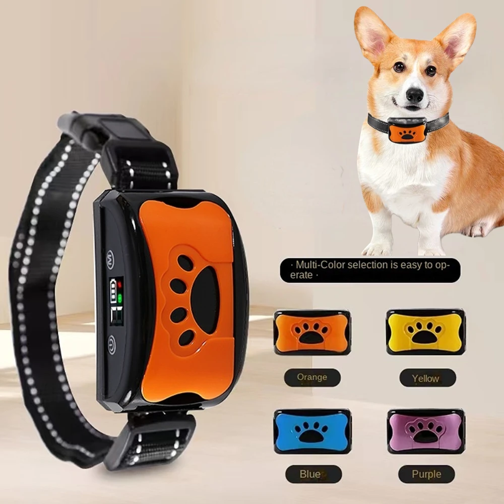 

Pet Devices Electric Anti Collar Vibration Dog Barking Device Bark Chargeable Dogs Training Barking Anti Usb Collar Dog Stop