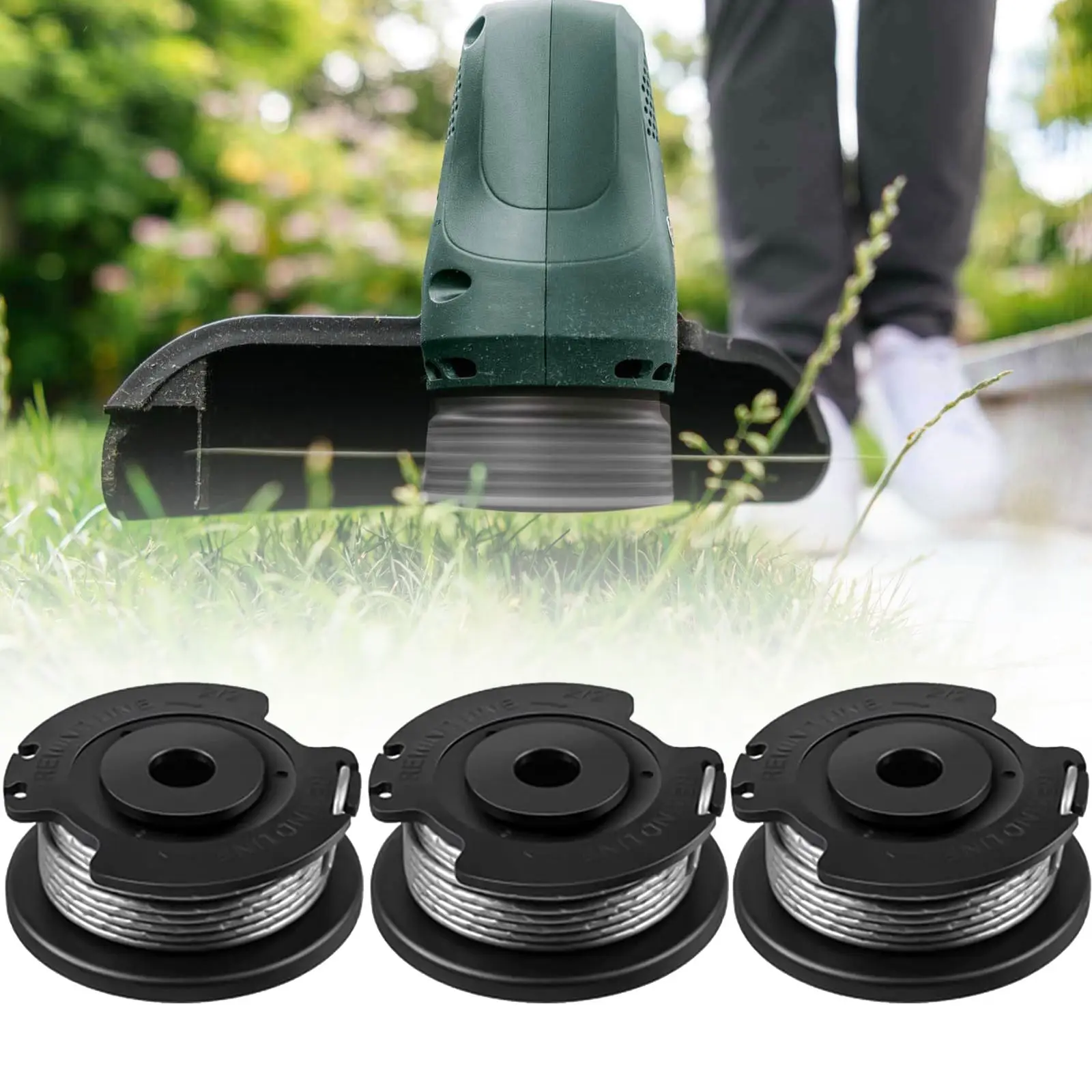 Сменная катушка с нейлоновой нитью, набор из 3 моделей для Bosch EasyGrassCut 18 230 18 260 18 26 23 и 26 F016800569
Сменная катушка с нейлоновой нитью, набор из 3 моделей для Bosch EasyGrassCut 18 230 18 260 18 26 23 и 26 F016800569