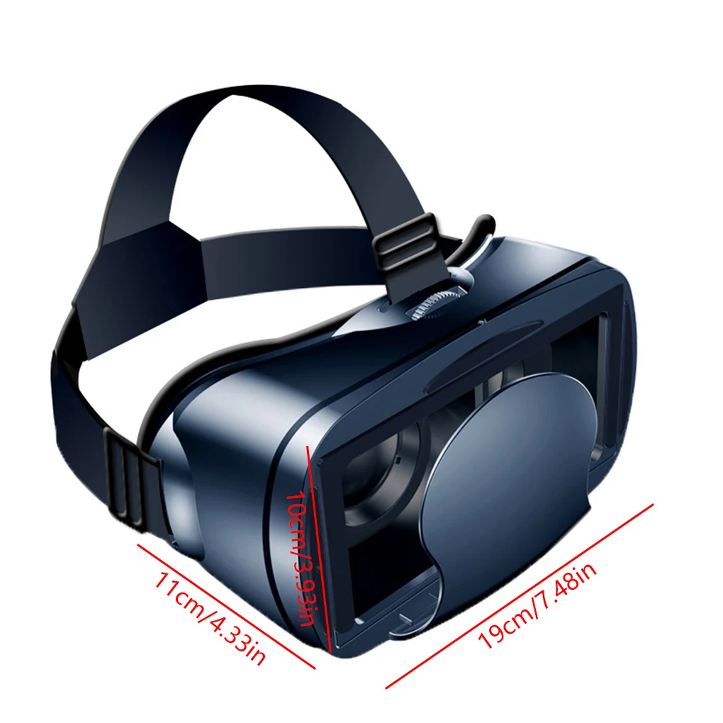 VRG Pro 3D VR Glasses Virtual Reality Full Screen Visual Wide-Angle VR Glasses Box For 5 to 7 inch Smartphone Eyeglasses
VRG Pro 3D VR Glasses Virtual Reality Full Screen Visual Wide-Angle VR Glasses Box For 5 to 7 inch Smartphone Eyeglasses