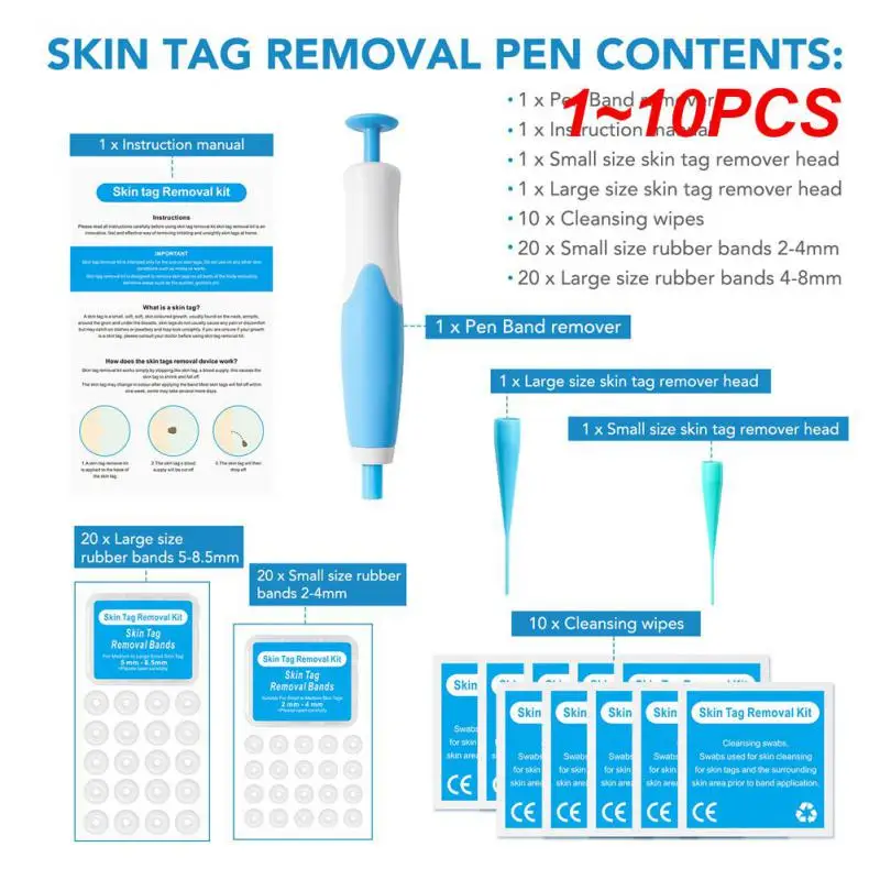 1~10PCS Double Headed Skin Tag Remover Painless Mole Wart Remover Skin Tag Removal Kit Facial Skin Care Beauty Tool
1~10PCS Double Headed Skin Tag Remover Painless Mole Wart Remover Skin Tag Removal Kit Facial Skin Care Beauty Tool