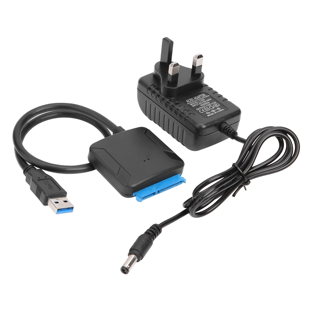 

Переходник с USB 3,0 на SATA 3, переходник с SATA на USB, кабели с поддержкой 2,5/3,5 дюйма, внешний адаптер для жесткого диска, SSD, жесткого диска