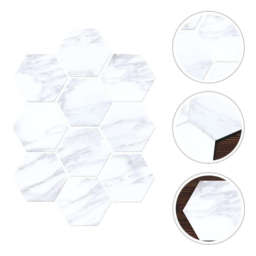 10PCS Adhesive Tile Stickers Removable Household Bathroom Wall Sticker 
10PCS Adhesive Tile Stickers Removable Household Bathroom Wall Sticker