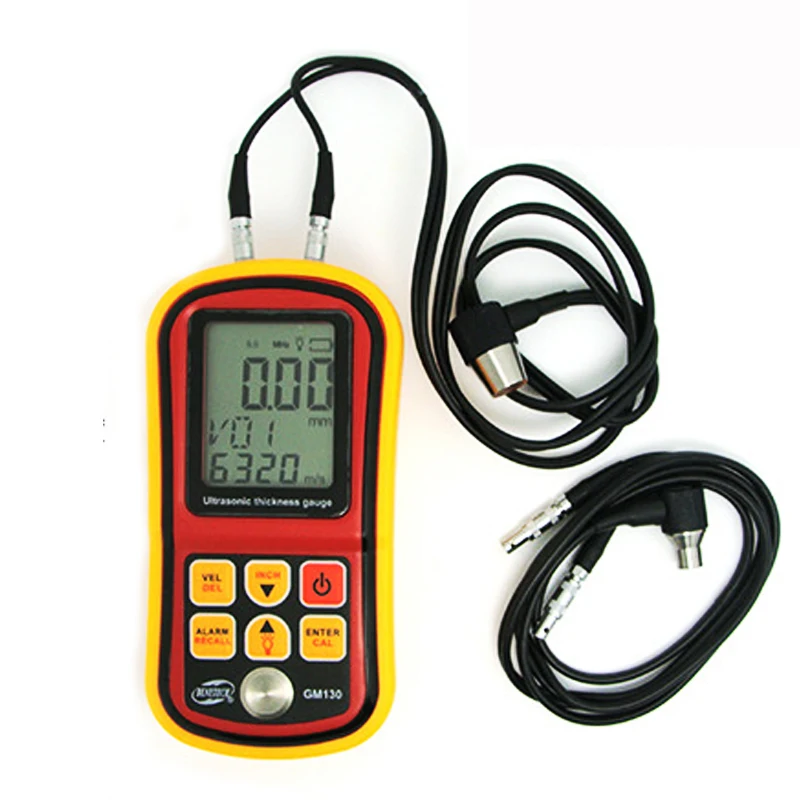 Stainless Steel Pipe Wall Thickness Gauge Digital Ultrasonic Thickness Gauge Tester Plastic Glass Ceramics Metal Steel plate
Stainless Steel Pipe Wall Thickness Gauge Digital Ultrasonic Thickness Gauge Tester Plastic Glass Ceramics Metal Steel plate