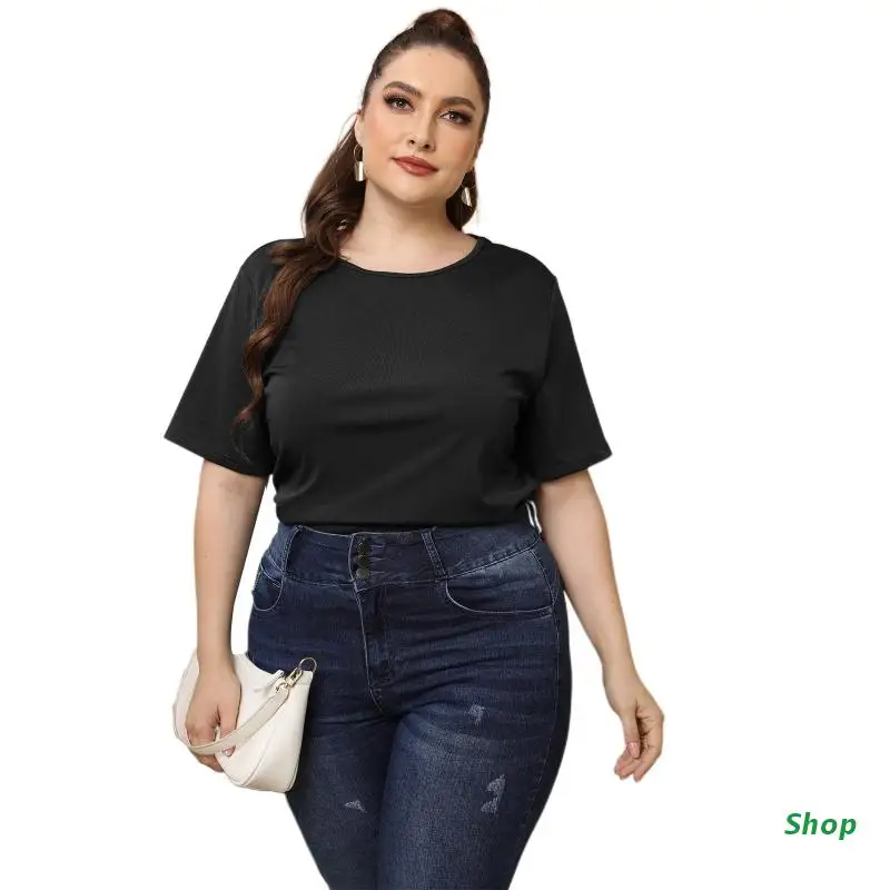 L5YC Women's Hollow Back Tops Summer Casual Round Neck Short Sleeve Blouse T-Shirt Loose Tee Tops
L5YC Women's Hollow Back Tops Summer Casual Round Neck Short Sleeve Blouse T-Shirt Loose Tee Tops