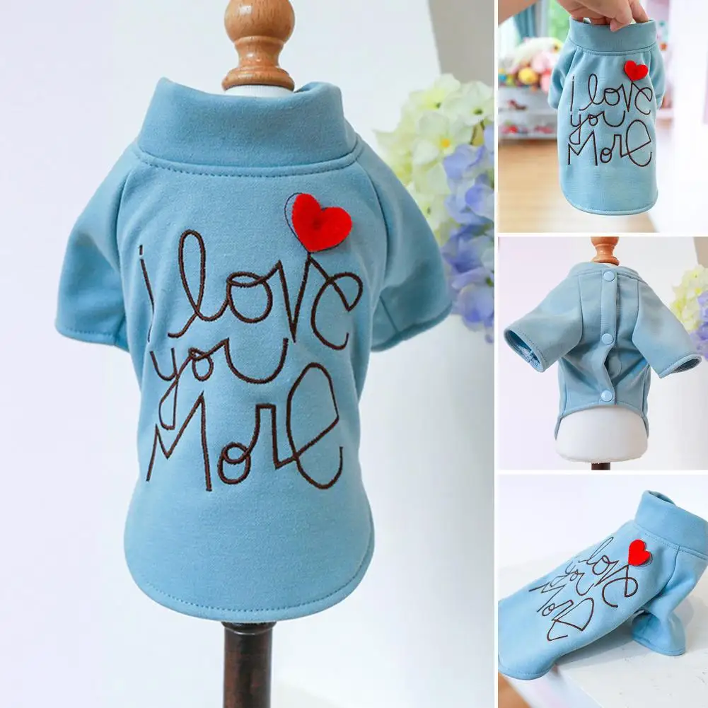 Lovely Stylish Sweatshirt Round Neck Adorable Soft Letter Printing Pet Cat Dog Two-legged Clothes Pet Supplies Daily Wear
Lovely Stylish Sweatshirt Round Neck Adorable Soft Letter Printing Pet Cat Dog Two-legged Clothes Pet Supplies Daily Wear