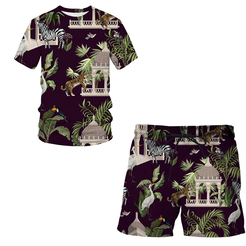 3D Printed 2 Pieces Sets Forest series Clothing Casual Suit casual short-sleeved + shorts round neck tshirt Men clothing Tops
3D Printed 2 Pieces Sets Forest series Clothing Casual Suit casual short-sleeved + shorts round neck tshirt Men clothing Tops