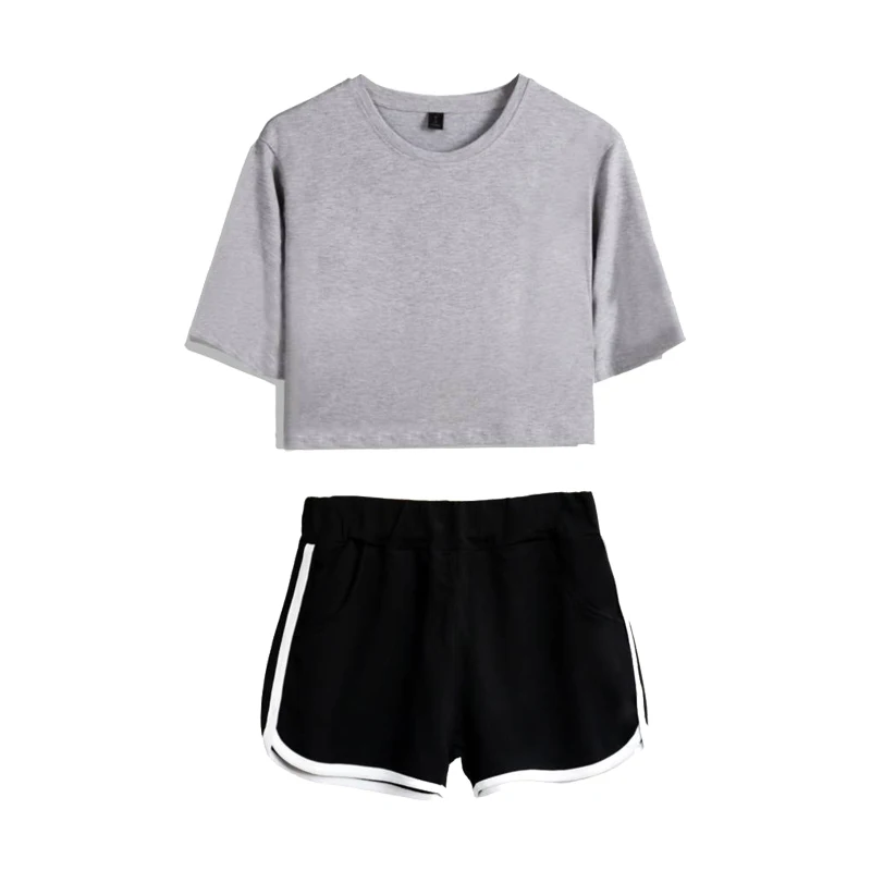 2022 Ladies Casual Sports Seaside Suit Fashion Short Sleeve Suit Fashion Navel Design Solid Color Suit (XS-2XL)
2022 Ladies Casual Sports Seaside Suit Fashion Short Sleeve Suit Fashion Navel Design Solid Color Suit (XS-2XL)
