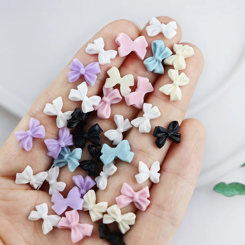 50pcs Fashion Hot Ribbon Bowknot Series Nail Art Charms 3D Multi Solid Colors Bow Nail Rhinestone Decorations Kawaii Accessories
50pcs Fashion Hot Ribbon Bowknot Series Nail Art Charms 3D Multi Solid Colors Bow Nail Rhinestone Decorations Kawaii Accessories