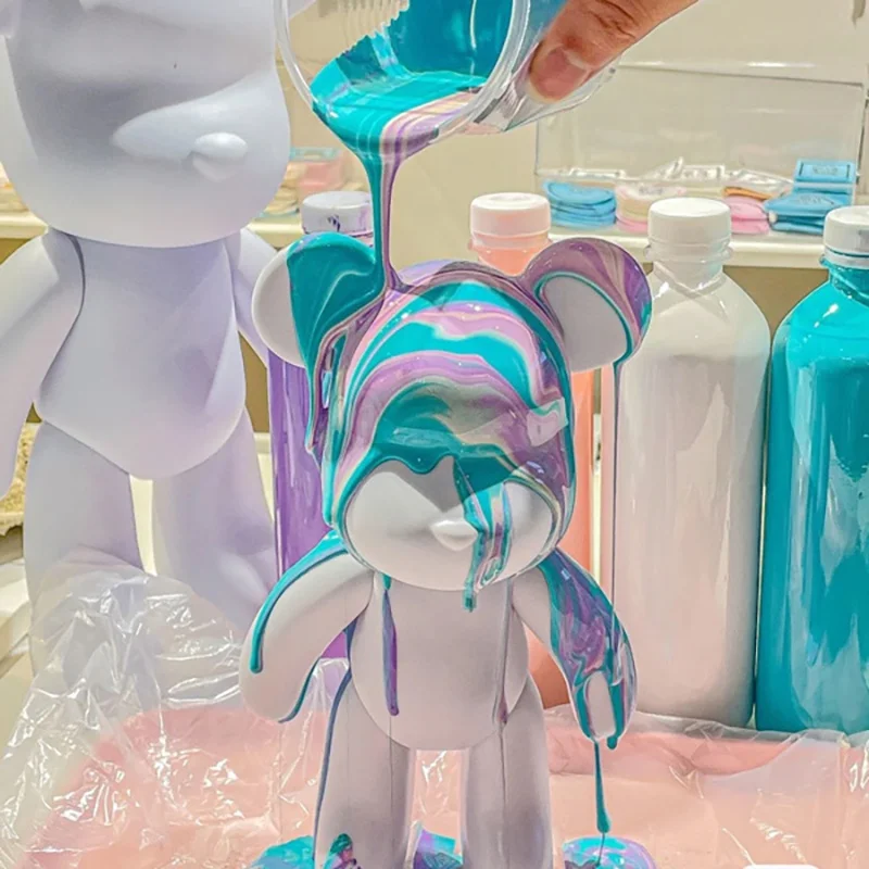 Creative Fluid Bear Handmade DIY Painting Violent Bear Sculpture Room Decoration Home Decoration Toy Gift
Creative Fluid Bear Handmade DIY Painting Violent Bear Sculpture Room Decoration Home Decoration Toy Gift