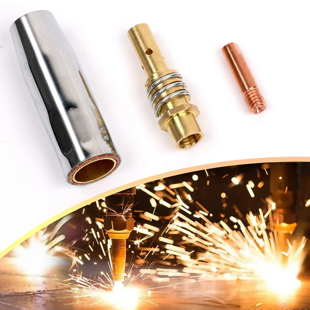 Nozzle Contacts 0.6/0.8/1.0mm 12pcs Accessories Brackets Holder Kit M6x25mm Tip MB15 MIG Replace Welding Torch
Nozzle Contacts 0.6/0.8/1.0mm 12pcs Accessories Brackets Holder Kit M6x25mm Tip MB15 MIG Replace Welding Torch