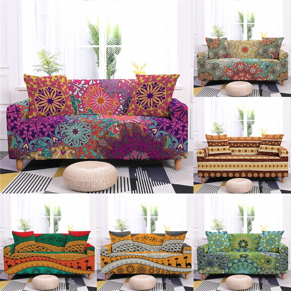 Colorful Bohemia Elastic Universal Sofa Covers For Living Room Vintage Tribe Non-slip Couch Cover Furniture Protector Slipcover
Colorful Bohemia Elastic Universal Sofa Covers For Living Room Vintage Tribe Non-slip Couch Cover Furniture Protector Slipcover