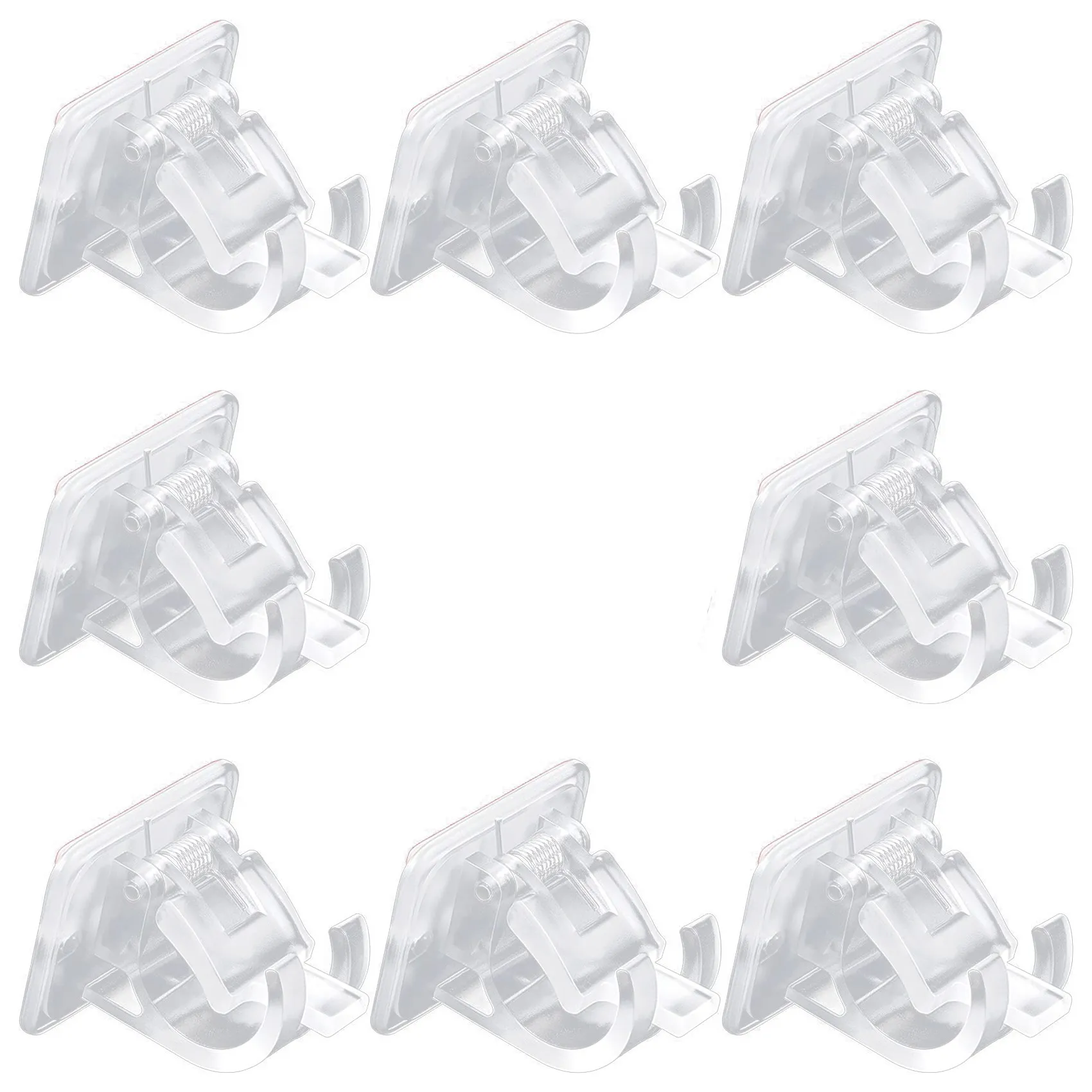 Self-Adhesive Curtain Rod Bracket Drapery Hook Holders Fixing Rod Holder Curtain Pole Wall Brackets Towel Rod(8 Pieces)
Self-Adhesive Curtain Rod Bracket Drapery Hook Holders Fixing Rod Holder Curtain Pole Wall Brackets Towel Rod(8 Pieces)