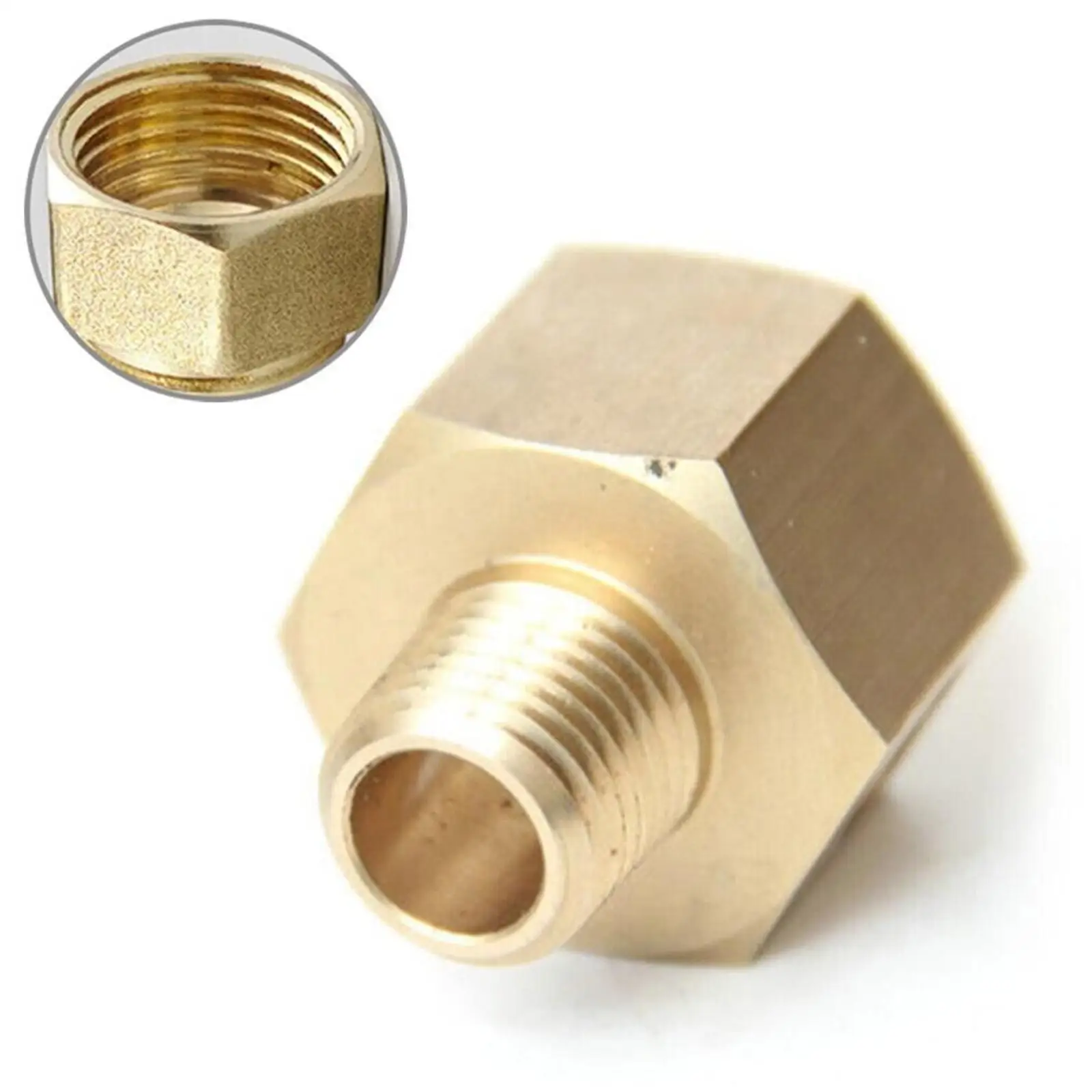 Brass Hose Pipe Fittings Couping 1/2" Female Thread X 1/4" Male Thread Copper Connectors Joint Coupler Adapter
Brass Hose Pipe Fittings Couping 1/2" Female Thread X 1/4" Male Thread Copper Connectors Joint Coupler Adapter