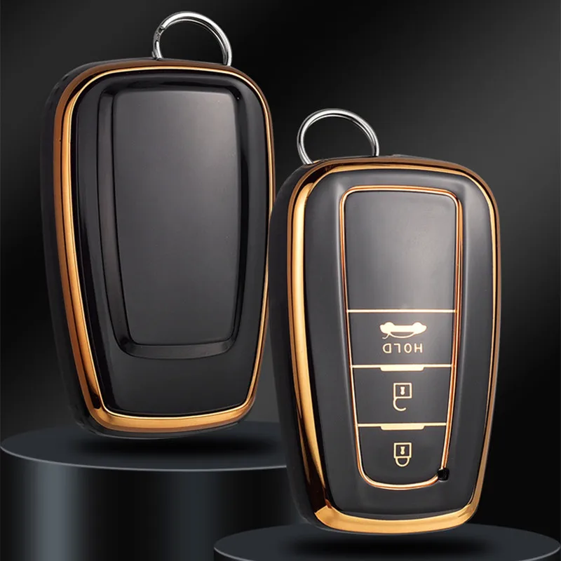 TPU Car Remote Key Case Cover Shell Fob For Toyota Prius Camry Corolla C-HR CHR RAV4 Prado Car Key Holder Styling Accessories
TPU Car Remote Key Case Cover Shell Fob For Toyota Prius Camry Corolla C-HR CHR RAV4 Prado Car Key Holder Styling Accessories