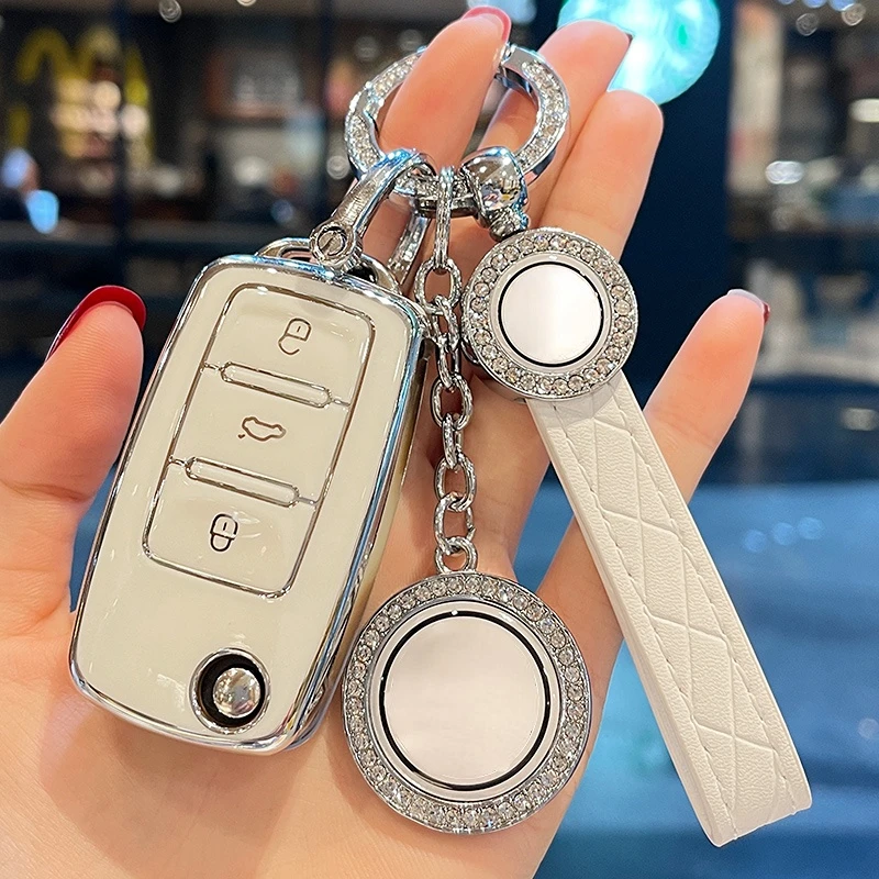 LUNDA Leather Car Key Case Cover for Volkswagen Golf 6 7 8 Polo Mk 4 5 6 7 Skoda Fabia Octavia Seat Ibiza Leon CANDY SANTANA CC
LUNDA Leather Car Key Case Cover for Volkswagen Golf 6 7 8 Polo Mk 4 5 6 7 Skoda Fabia Octavia Seat Ibiza Leon CANDY SANTANA CC
