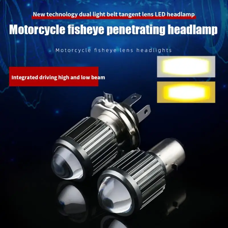 1pcs Motorcycle Headlight H4 BA20D CSP LED Light For Motorcycle Scooter High/Low Beam Led Spotlight 3000LM Bright Fog Lamp
1pcs Motorcycle Headlight H4 BA20D CSP LED Light For Motorcycle Scooter High/Low Beam Led Spotlight 3000LM Bright Fog Lamp