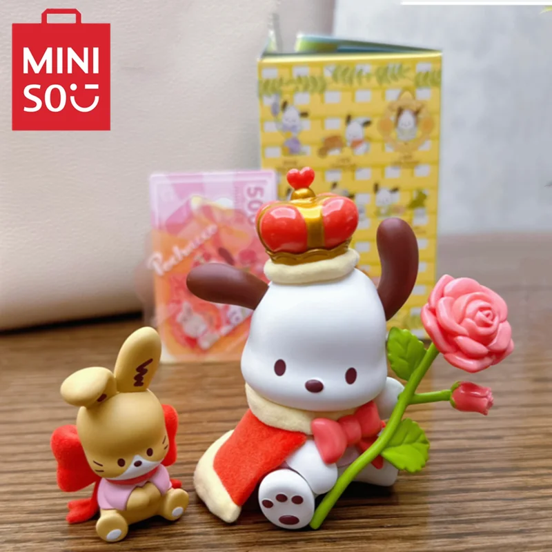MINISO Sanrio Pachacco, цветок и подростковая фотография, милые декоративные украшения, милая фигурка, подарок, детская игрушка на Рождество, день рождения
MINISO Sanrio Pachacco, цветок и подростковая фотография, милые декоративные украшения, милая фигурка, подарок, детская игрушка на Рождество, день рождения