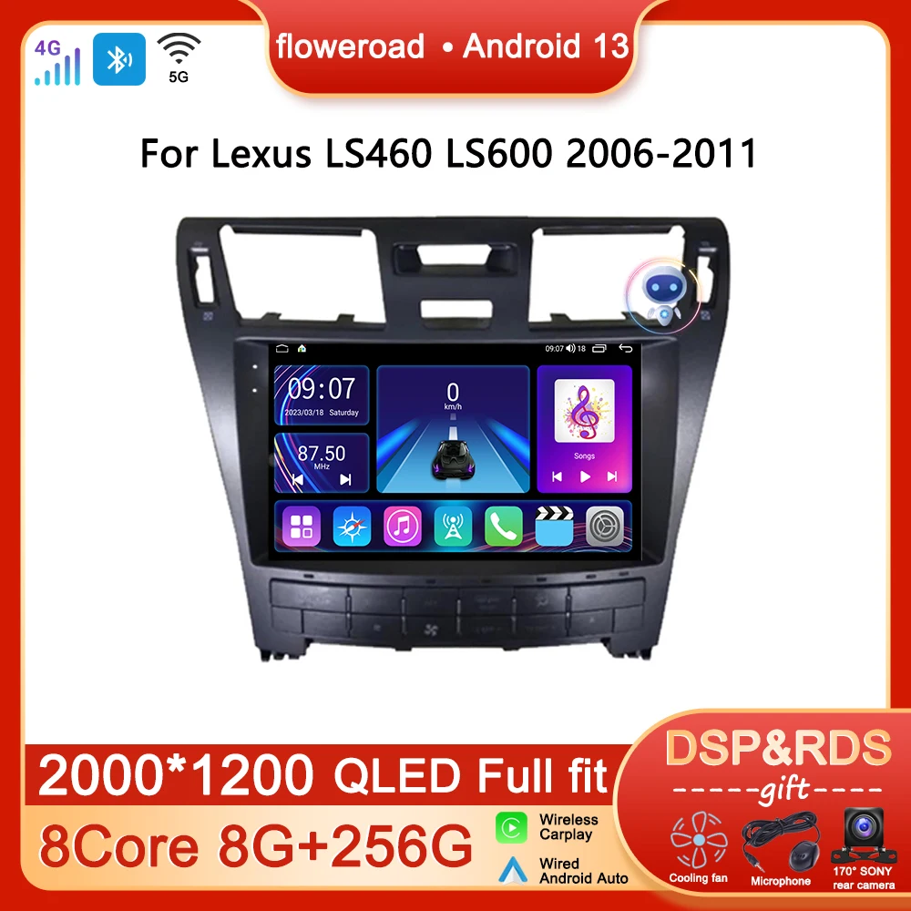 Car Radio Multimedia Player Auto Android For Lexus LS460 LS600 2006-2011 Navigation Stereo Carplay GPS No 2DIN Video DSP 4G WIFI
Car Radio Multimedia Player Auto Android For Lexus LS460 LS600 2006-2011 Navigation Stereo Carplay GPS No 2DIN Video DSP 4G WIFI