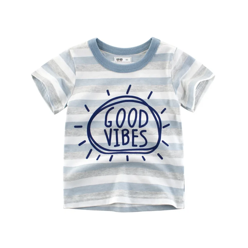 Boy Summer Short Sleeve T-Shirts Girl Casual Striped Tee Shirt Toddler Crew Neck Top Kids Wear Fashion Children Clothing
Boy Summer Short Sleeve T-Shirts Girl Casual Striped Tee Shirt Toddler Crew Neck Top Kids Wear Fashion Children Clothing