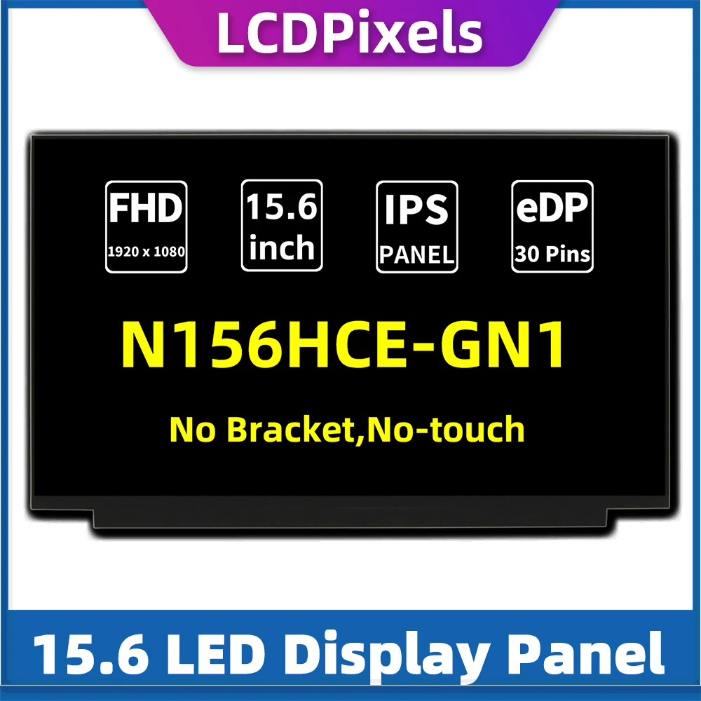 Дисплей LCDPixels, экран N156HCE-GN1 FHD 1920*1080, безсенсорная панель IPS, 30pin, тонкий, 15,6 дюйма для ноутбука
Дисплей LCDPixels, экран N156HCE-GN1 FHD 1920*1080, безсенсорная панель IPS, 30pin, тонкий, 15,6 дюйма для ноутбука