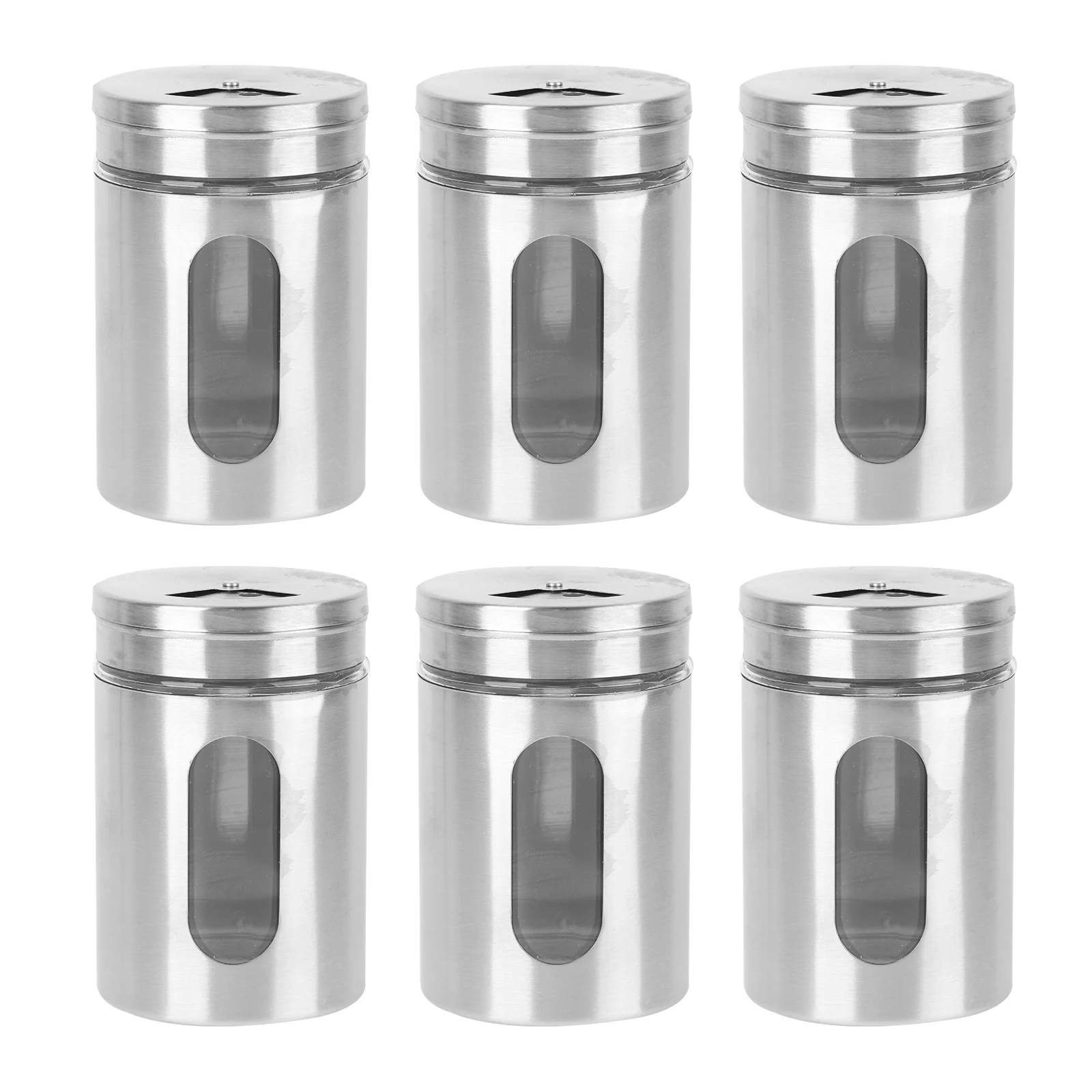 6 шт., шейкер для приправ из нержавеющей стали, 290 мл
6 шт., шейкер для приправ из нержавеющей стали, 290 мл