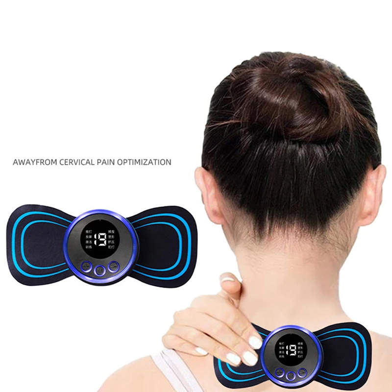 Electric neck massager cervical vertebra massage patch for muscle pain relief and shoulder relaxation portable neck massage
Electric neck massager cervical vertebra massage patch for muscle pain relief and shoulder relaxation portable neck massage