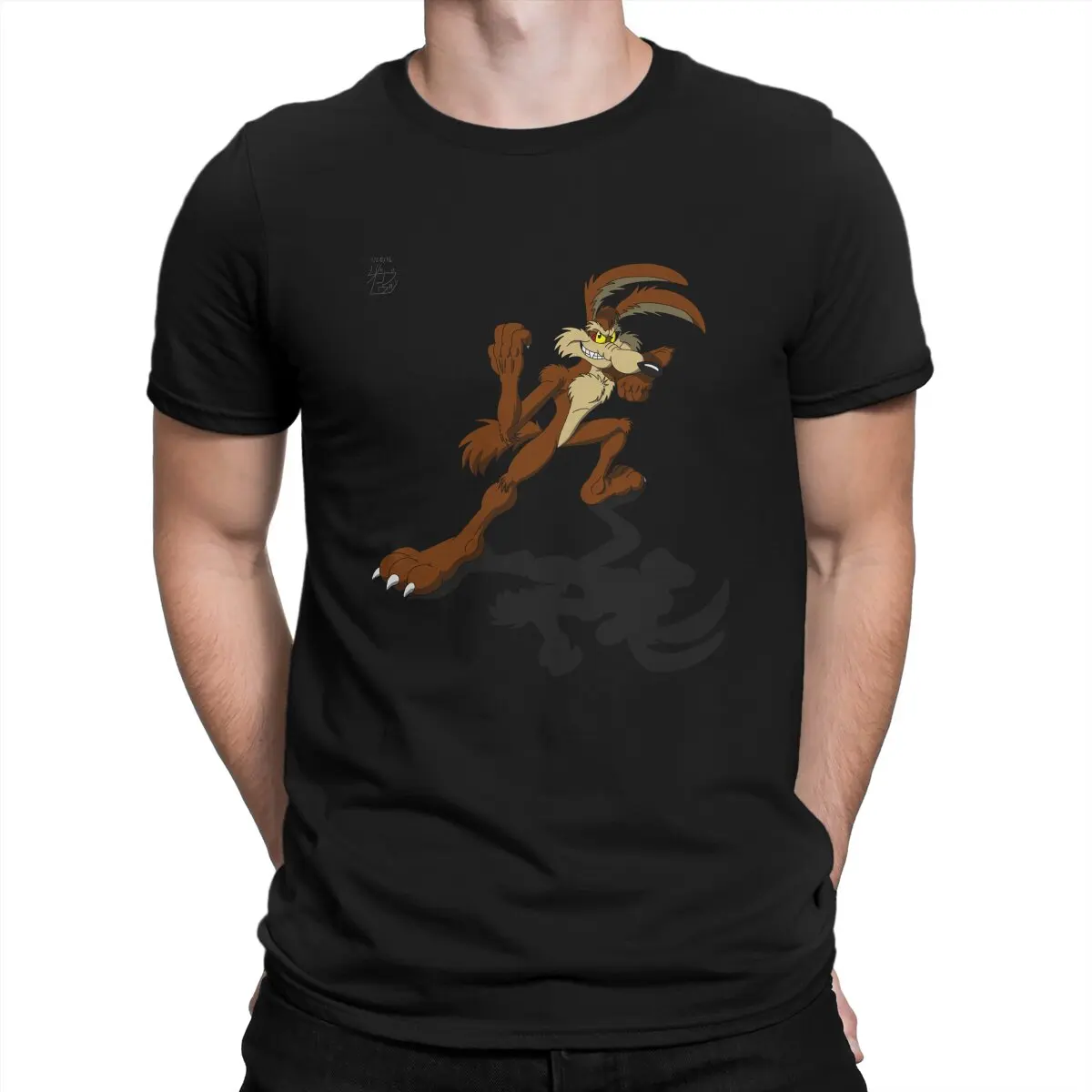 Ready To Fight T-Shirts Men Wile E. Coyote and the Road Runner Vintage Pure Cotton Tees Round Collar Short Sleeve T Shirts
Ready To Fight T-Shirts Men Wile E. Coyote and the Road Runner Vintage Pure Cotton Tees Round Collar Short Sleeve T Shirts
