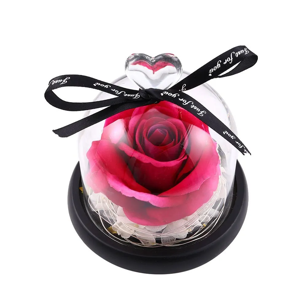 Heart Glass Dome Simulation Rose Flower String Light Home Night Light Decoration Valentine's Day Gift
Heart Glass Dome Simulation Rose Flower String Light Home Night Light Decoration Valentine's Day Gift