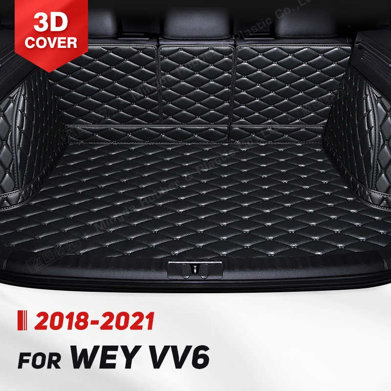 Автомобильный коврик для багажника с полным покрытием для WEY VV6 2018-2021 20 19, кожаный чехол для багажника автомобиля, коврик, подкладка для груза, аксессуары для защиты интерьера
Автомобильный коврик для багажника с полным покрытием для WEY VV6 2018-2021 20 19, кожаный чехол для багажника автомобиля, коврик, подкладка для груза, аксессуары для защиты интерьера