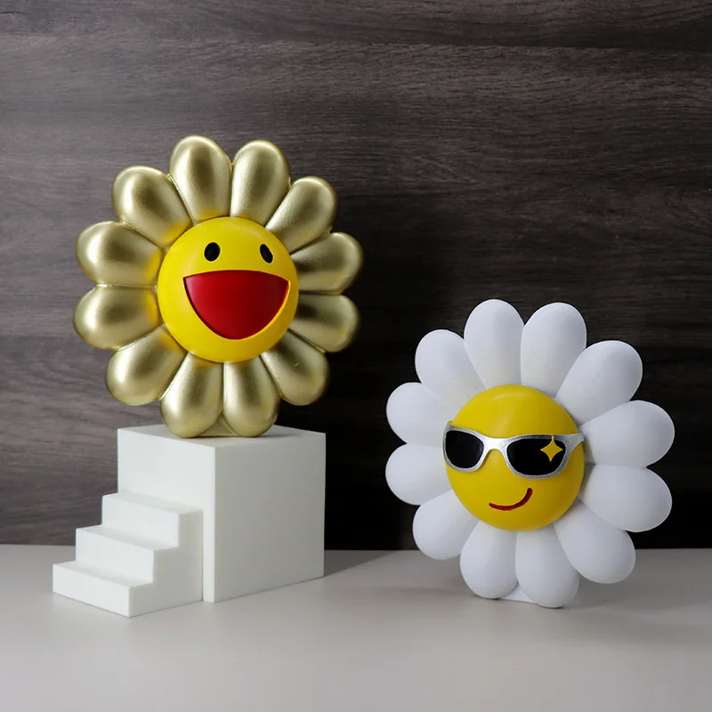 Creative Cartoon Lovely Sunflower Vase Resin Flower Arrangement Happy Sunflower Vase Ornaments Home Decoration Christmas Gift
Creative Cartoon Lovely Sunflower Vase Resin Flower Arrangement Happy Sunflower Vase Ornaments Home Decoration Christmas Gift