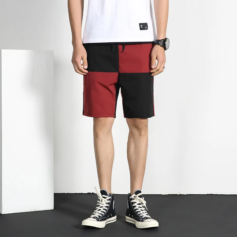 New Men's Five-point Shorts Running Sports Summer Thin Cotton Loose Beach Pants Simple Casual Color Matching Fashion Sportswear
New Men's Five-point Shorts Running Sports Summer Thin Cotton Loose Beach Pants Simple Casual Color Matching Fashion Sportswear