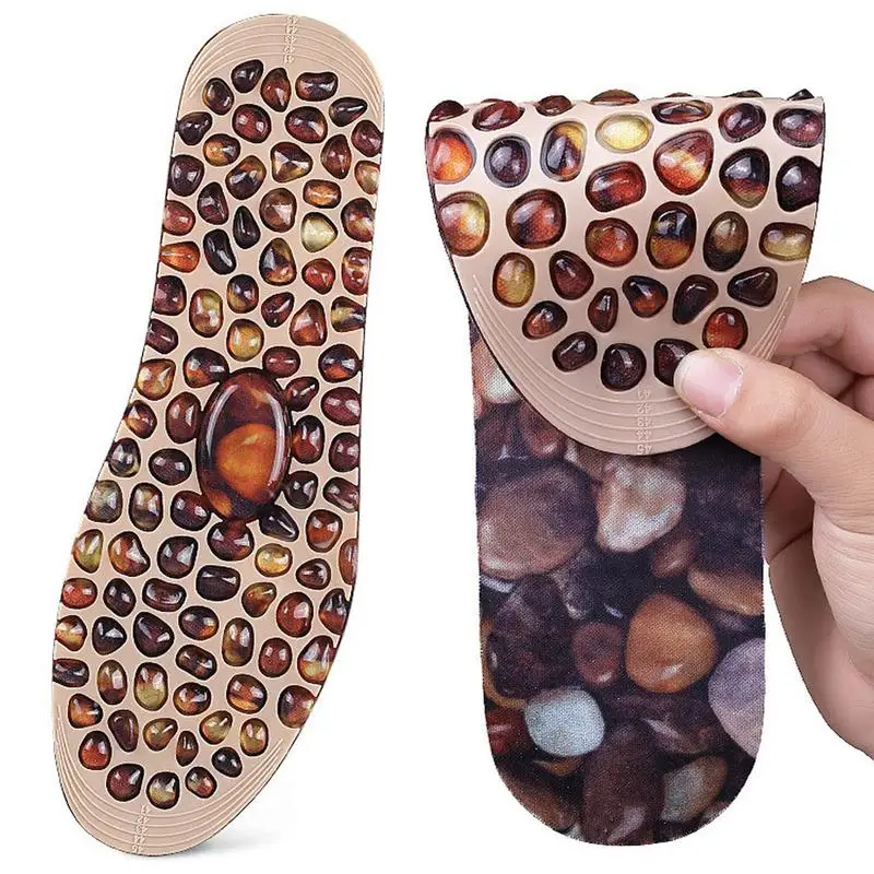 Shoe-Pad Foot Therapy Shoe Inserts For Women Foot Massager Insoles With Cobblestone Shape Design Reflex Therapy Massage Cushion
Shoe-Pad Foot Therapy Shoe Inserts For Women Foot Massager Insoles With Cobblestone Shape Design Reflex Therapy Massage Cushion