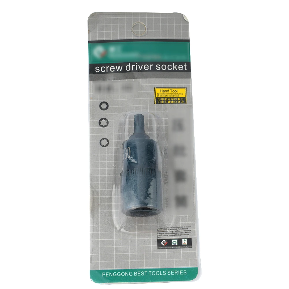 Parts Replacement Socket Bit Socket Bits Adapter 1/2inch Fittings Screwdriver Bit Tool T30-T70 Adapter Alloy Steel
Parts Replacement Socket Bit Socket Bits Adapter 1/2inch Fittings Screwdriver Bit Tool T30-T70 Adapter Alloy Steel