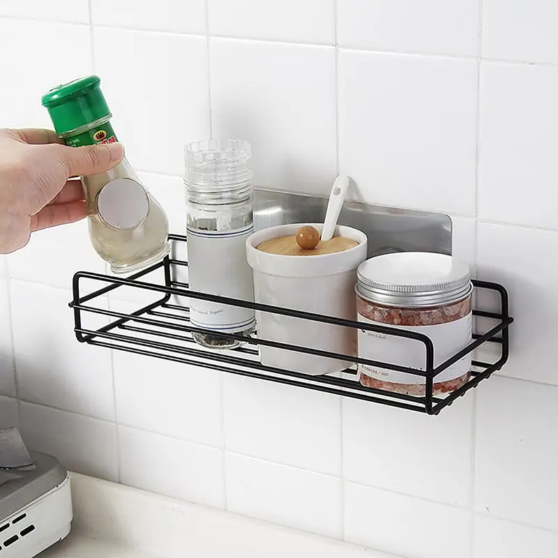 Bathroom Shelf Shampoo Storage Rack Bath Hanging Basket Iron Cosmetic Holder Punch-Free Kitchen Seasoning Organizer Accessories
Bathroom Shelf Shampoo Storage Rack Bath Hanging Basket Iron Cosmetic Holder Punch-Free Kitchen Seasoning Organizer Accessories