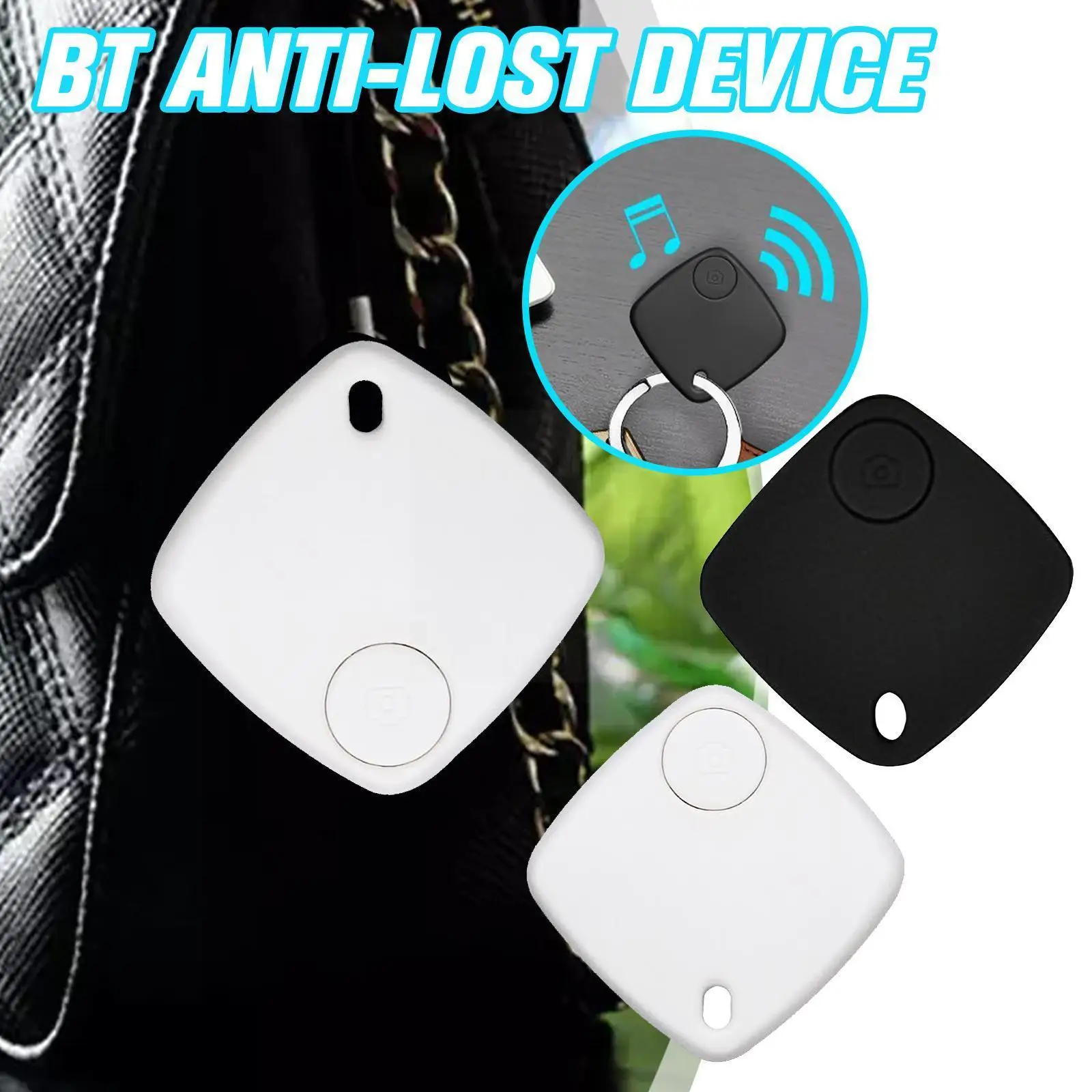 Smart Tag Anti-Lost Alarm Bluetooth-comtiable Tracker Search Stuff Suitcase Pet Two-way Location Key Finder Recorder Phone T8M3
Smart Tag Anti-Lost Alarm Bluetooth-comtiable Tracker Search Stuff Suitcase Pet Two-way Location Key Finder Recorder Phone T8M3