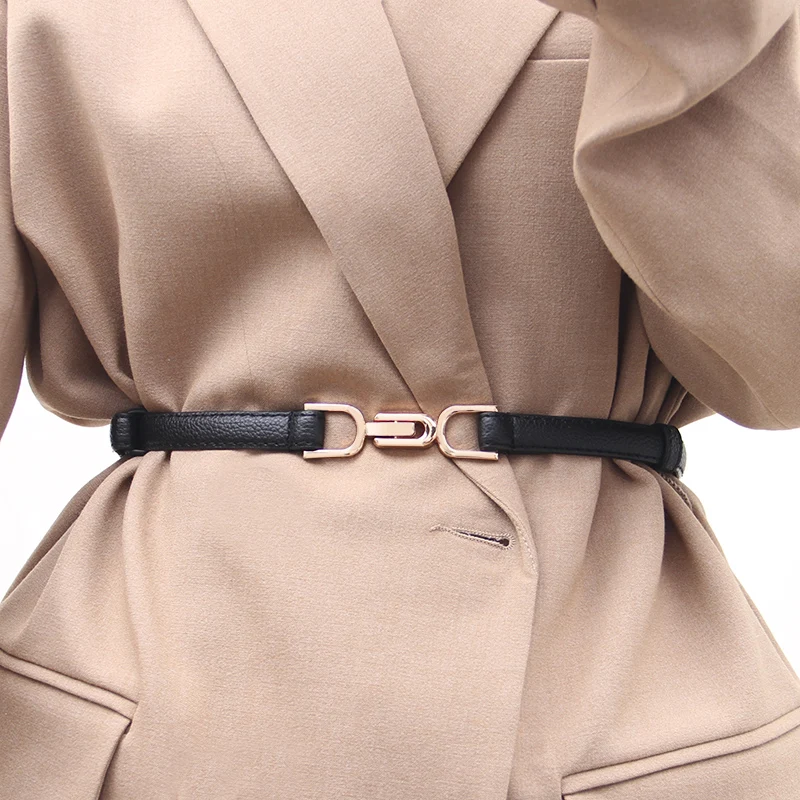 GOOWAIL Thin Waist Belts New Adjustable Length Belts Fashion Ladies Dress Accessories Women Waist Strap Alloy Buckle Female Belt
GOOWAIL Thin Waist Belts New Adjustable Length Belts Fashion Ladies Dress Accessories Women Waist Strap Alloy Buckle Female Belt