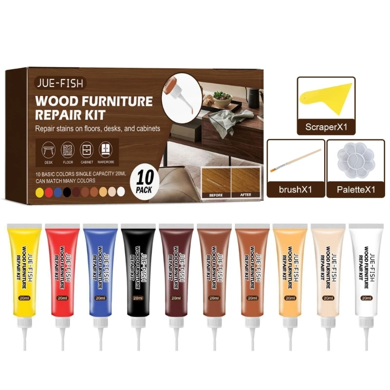 Furniture Repair Wood Filler Repair Paint Seam Patches for Stain Scratches Door G6KA
Furniture Repair Wood Filler Repair Paint Seam Patches for Stain Scratches Door G6KA