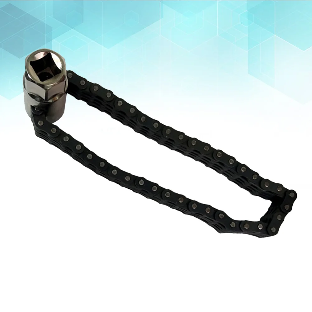 44 Sections Oil Filter Spanner Shape Double Chain Disassemble Auto Car Oil Filter Wrench Removal Tool
44 Sections Oil Filter Spanner Shape Double Chain Disassemble Auto Car Oil Filter Wrench Removal Tool