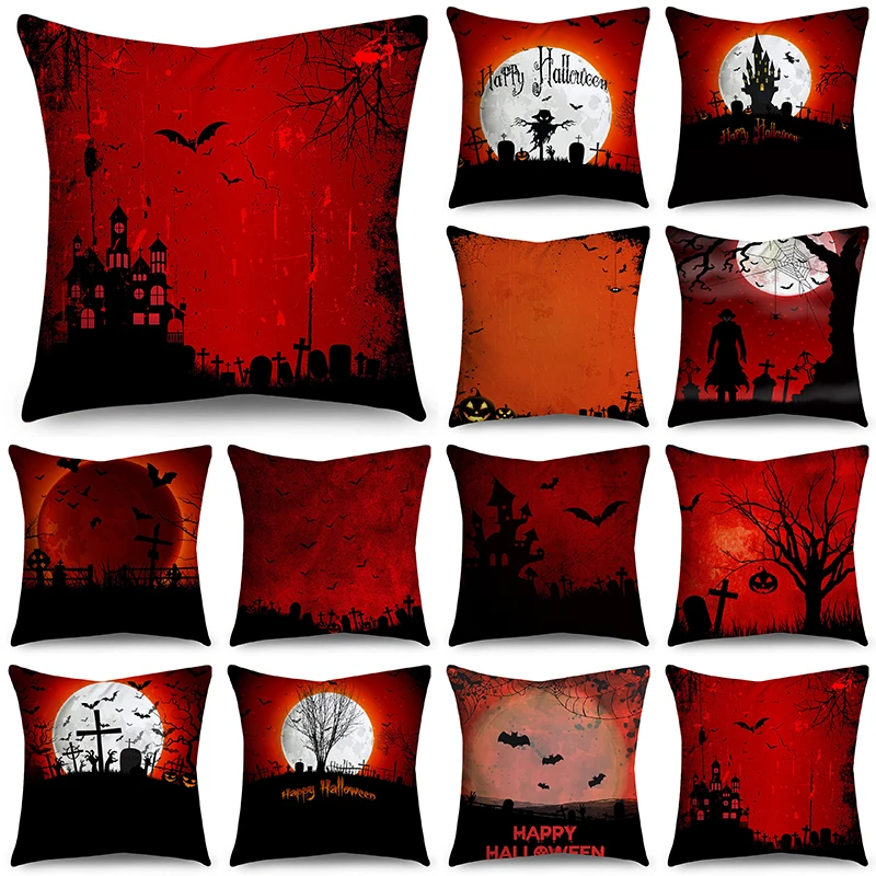 NIGHTWISH Halloween Pattern Pillowcase Holiday Design Home Decor Sofa Cushion Cover 40/45/50cm Happy Easter Day
NIGHTWISH Halloween Pattern Pillowcase Holiday Design Home Decor Sofa Cushion Cover 40/45/50cm Happy Easter Day