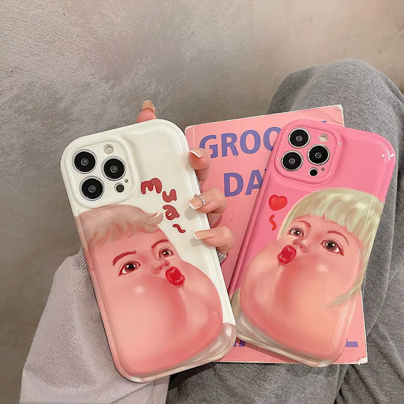 Kawaii Funny Pouting Boy Girl Cartoon Case for iPhone13pro Max 12Pro 11 XSmax Xr X Soft Silicone Anti Fall Phone Case
Kawaii Funny Pouting Boy Girl Cartoon Case for iPhone13pro Max 12Pro 11 XSmax Xr X Soft Silicone Anti Fall Phone Case