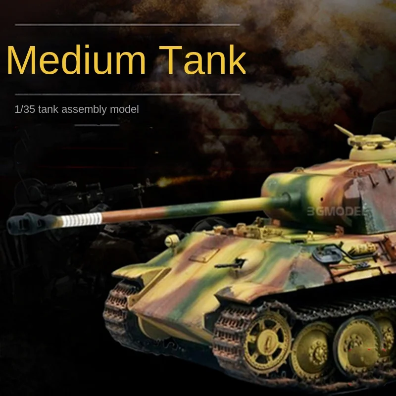 NX 1/35 German Panther A-type Medium Tank Attached Man Model Resin Unpainted Model Kit Resin Military Model Finished Model
NX 1/35 German Panther A-type Medium Tank Attached Man Model Resin Unpainted Model Kit Resin Military Model Finished Model