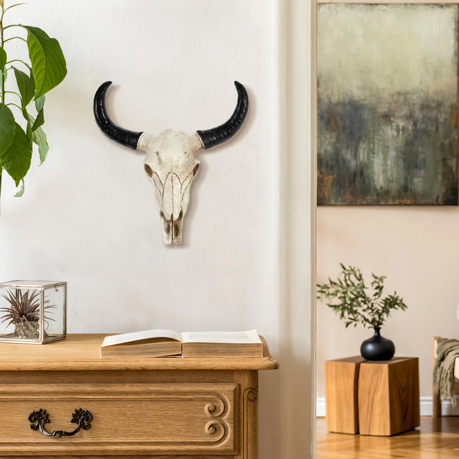 Long Horn Cow Skull Wall Hanging Longhorn Steer 3D Creative Animal Sculpture Home Resin Bull Horn Figurines Crafts Ornaments
Long Horn Cow Skull Wall Hanging Longhorn Steer 3D Creative Animal Sculpture Home Resin Bull Horn Figurines Crafts Ornaments