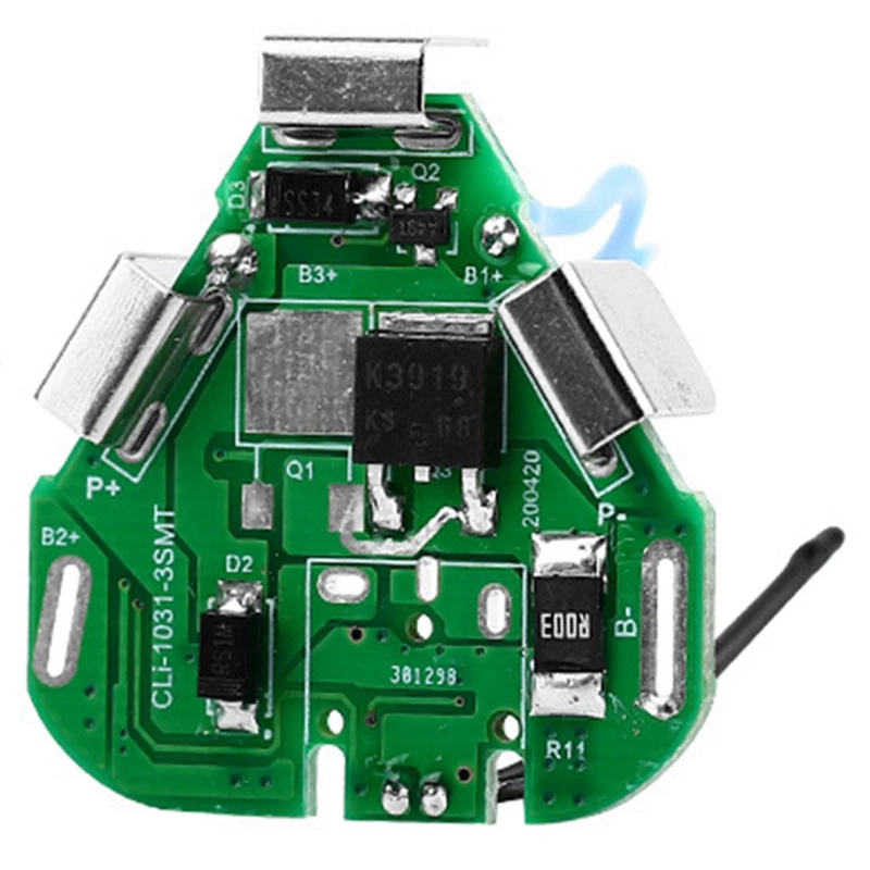 12.6V 3 Strings Lithium Battery Protection Board Electric Drill Protection Board Battery Circuit Board Mos Tube
12.6V 3 Strings Lithium Battery Protection Board Electric Drill Protection Board Battery Circuit Board Mos Tube
