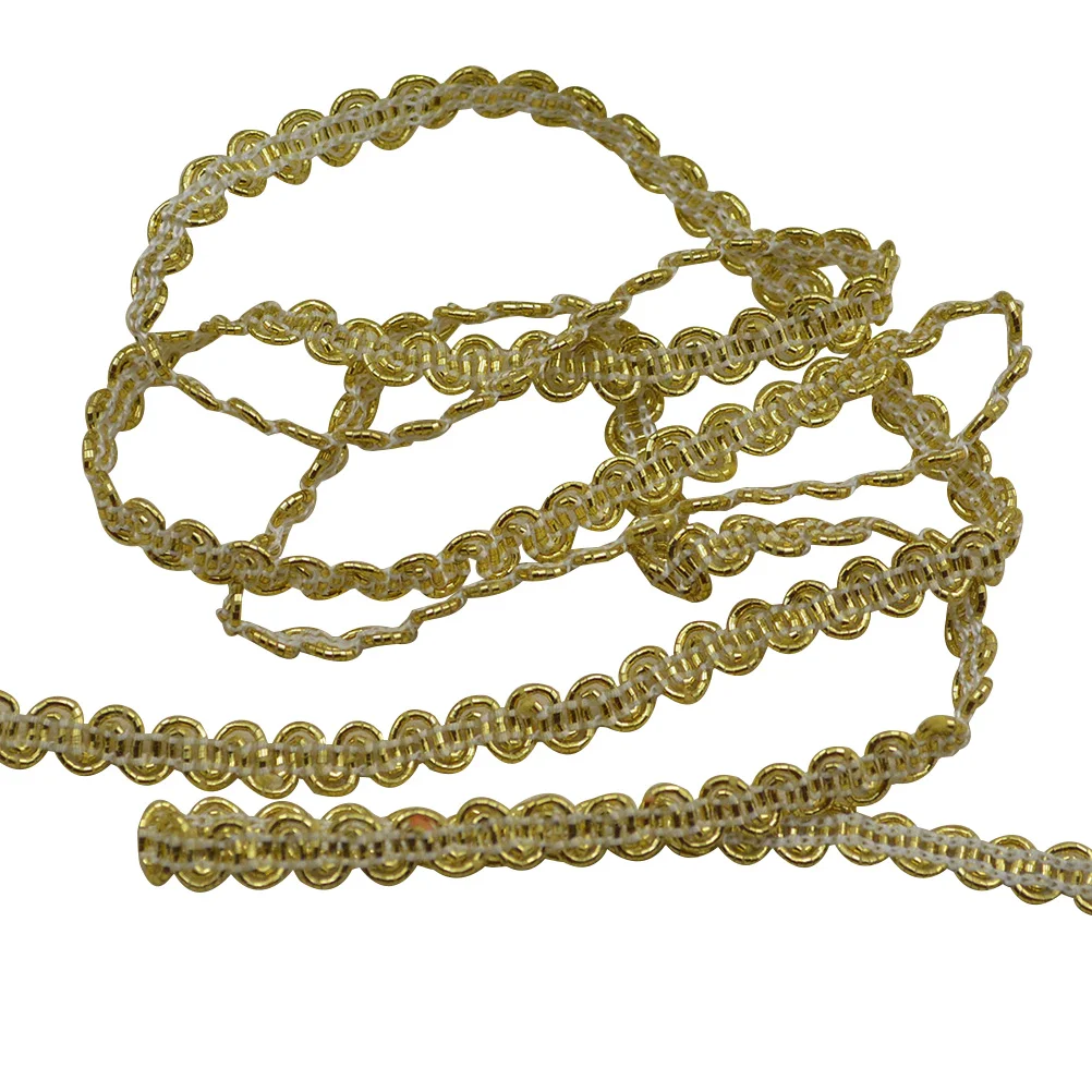 Trim Ribbon Braid Gimp Lace Decorative Sewing Braidedfabric Flower Woven Gold Wedding Basic Burlap Polyester Rope Rolls
Trim Ribbon Braid Gimp Lace Decorative Sewing Braidedfabric Flower Woven Gold Wedding Basic Burlap Polyester Rope Rolls