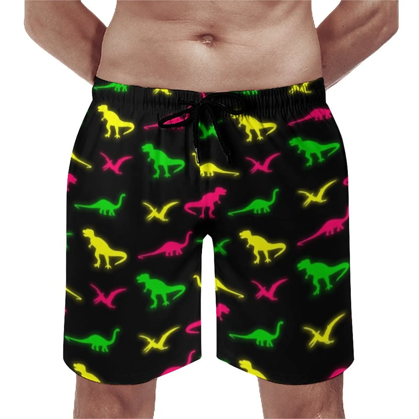 Neon Dinosaurs Board Shorts Summer Pterodactyl Colorful Dinos Casual Board Short Pants Surfing Quick Drying Graphic Beach Trunks
Neon Dinosaurs Board Shorts Summer Pterodactyl Colorful Dinos Casual Board Short Pants Surfing Quick Drying Graphic Beach Trunks