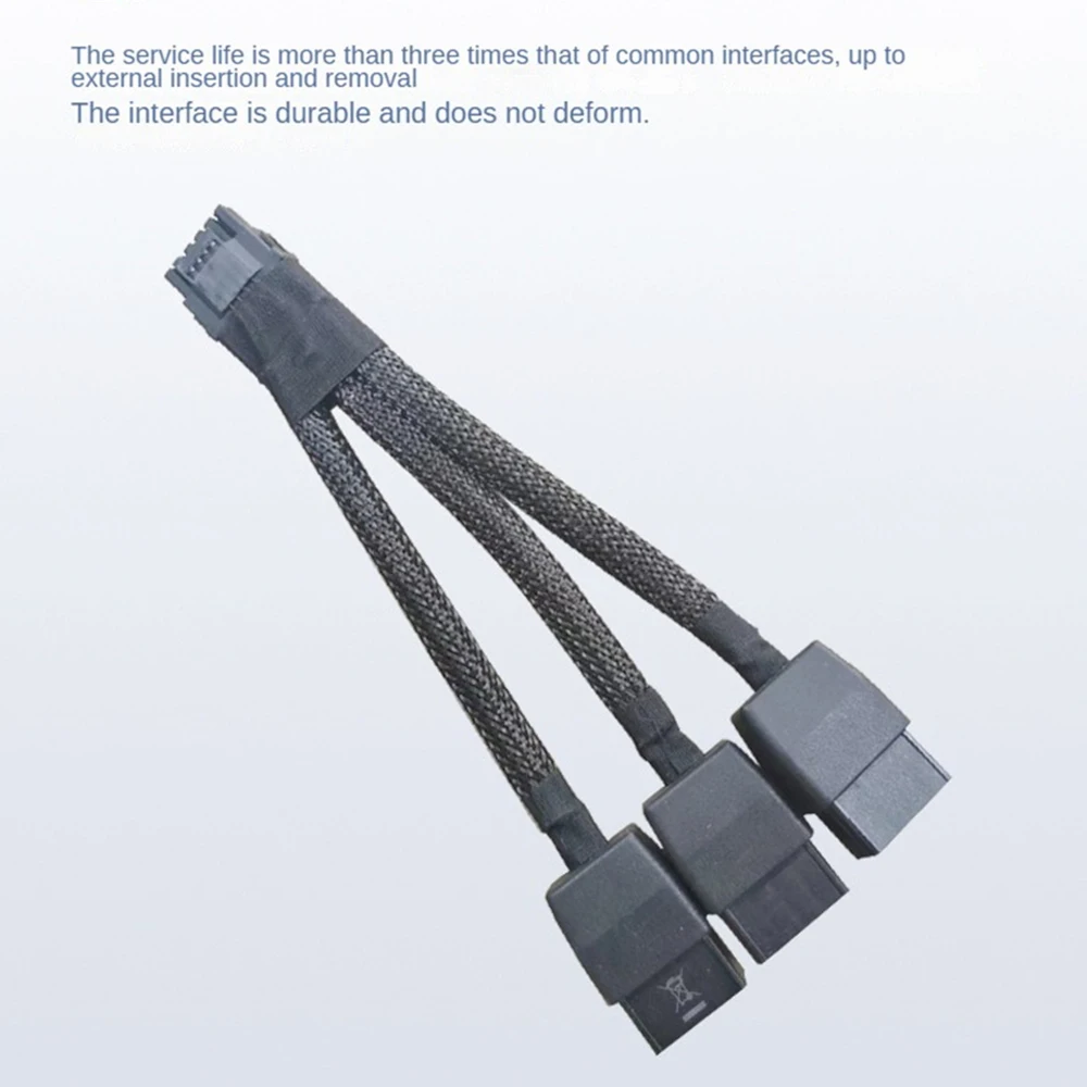 Copper 4x8pin Adapter Cable Anti-oxidation And Rust Fireproof Material Graphics Card Power Supply 4x8pin Transfer Cable 12cm
Copper 4x8pin Adapter Cable Anti-oxidation And Rust Fireproof Material Graphics Card Power Supply 4x8pin Transfer Cable 12cm