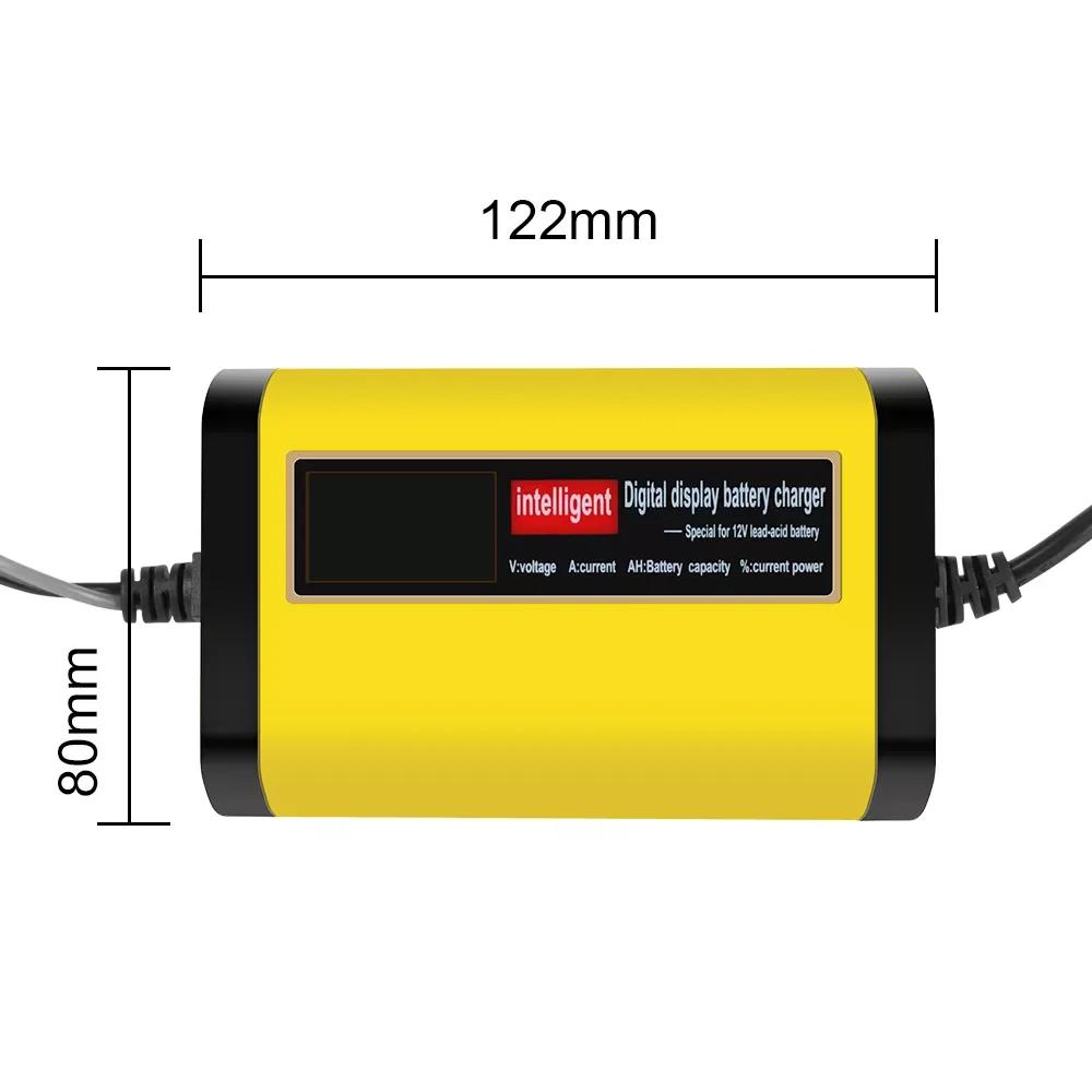 Auto Battery Charger Car Motorcycle Car Charger For 12V 12 /14/20AH LED Display 2A Fast Power Intelligent Lead Acid AGM GEL
Auto Battery Charger Car Motorcycle Car Charger For 12V 12 /14/20AH LED Display 2A Fast Power Intelligent Lead Acid AGM GEL