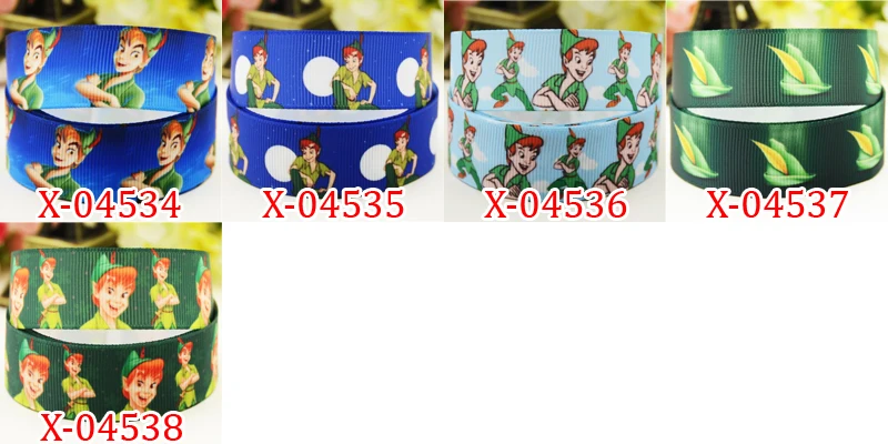 22mm 25mm 38mm 75mm P*t*r P*n Custom Cartoon Character printed Grosgrain Ribbon party decoration 10 Yards
22mm 25mm 38mm 75mm P*t*r P*n Custom Cartoon Character printed Grosgrain Ribbon party decoration 10 Yards